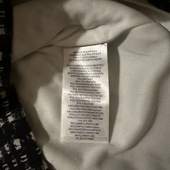 Ralph Lauren Black and White Sheath Dress - Picture 4 of 5